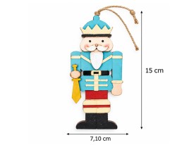 Adorno madera Navidad CASCANUECES